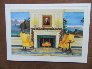 George W.  Bush 2003 White House Christmas Card