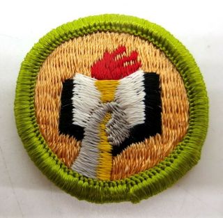 Boy Scout Merit Badge - Type G Cloth Back - Scholarship