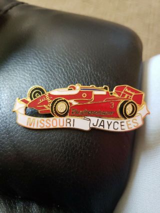 Budweiser Missouri Jaycees Lapel Pin Race