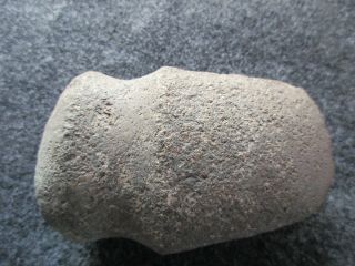 Native American Stone Axe Head,  American Indian Carved Stone Axe,  Day T - 453