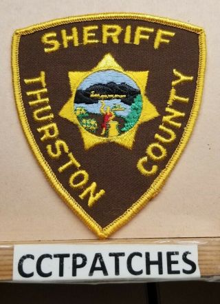 Thurston County,  Nebraska Sheriff (police) Shoulder Patch Ne