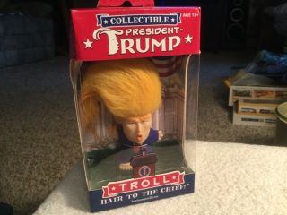 President Donald Trump Collectible Troll Doll Make America Great Again Figure
