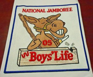 2005 National Jamboree Boys Life Jacket Patch See Picture Bsa