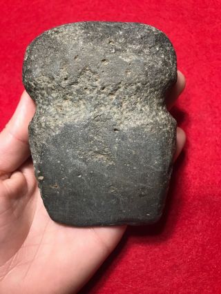 Mlc S4735 Full Grooved Polished Stone Axe Artifact Relic X Maricopa Co Arizona