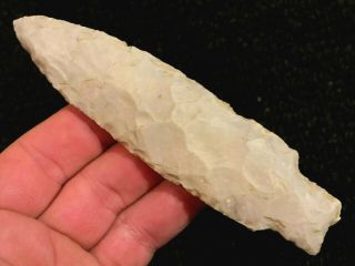 Outstanding Etley Point Arrowhead Boone Co. ,  Missouri Authentic Indian Artifact