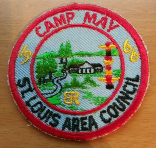 Camp May Beaumont Scout Reservation 1966 St Louis Camp Patch