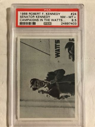 1968 Robert F Kennedy Campaigns In The Watts Psa 8.  5 White House