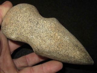 Apc Authentic Arrowheads Indian Artifacts - Michigan 3/4 Groove Axe Nr