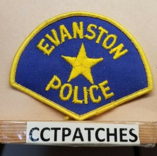 Evanston,  Illinois Police Shoulder Patch Il