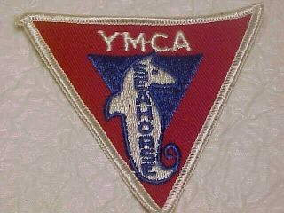 Ymca Seahorse Embroidered Patch Is