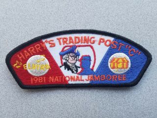 1981 Bsa Boy Scouts National Jamboree " Harry 
