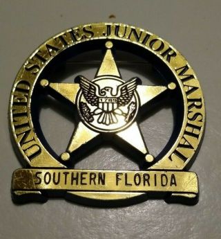 Us Marshal Service (usms) Junior Police Badge