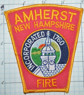 Hampshire,  Amherst Fire Dept Patch