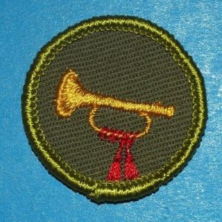 Bugling Type F Merit Badge - - Boy Scouts 8183
