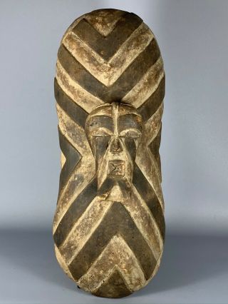 191016 - Tribal African Kifwebe Shield From The Songye - Congo.