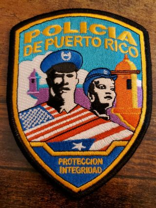 Puerto Rico Police Patch
