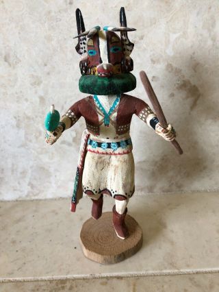 Hopi,  Native American Kachina Doll By Ron Duwyenie Indian