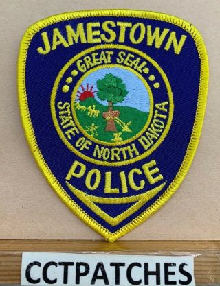 Jamestown,  North Dakota Police Shoulder Patch Nd