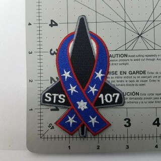NASA STS - 107 Shuttle Columbia Memorial Mission Patch 4.  25 