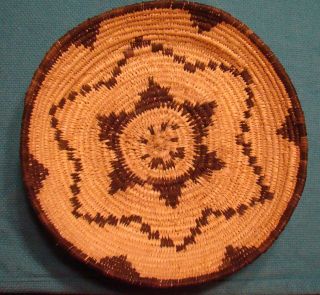 San Carlos Apache Basket 12 " Devils Claw & Willow Traditional Authentic Real