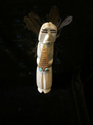 Zuni - Anderson Weahkee (d. ) Antler Altar Doll