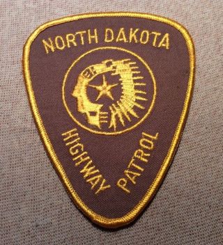 Nd North Dakota Highway Patrol Patch