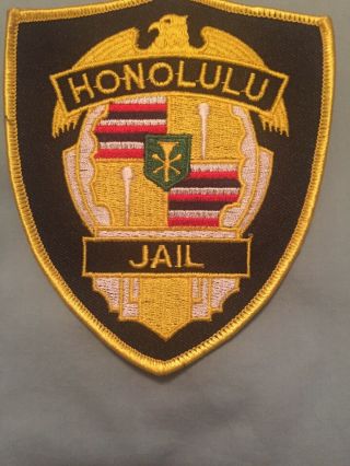 Rare Honolulu Jail Police Hawaii