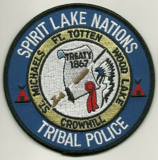 Spirit Lake Nation Tribal Police State North Dakota Nd