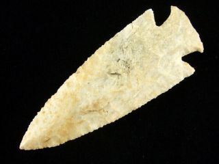 Fine Authentic 5 Inch Grade 10 Missouri Hardin Point With Indian Arrowheads
