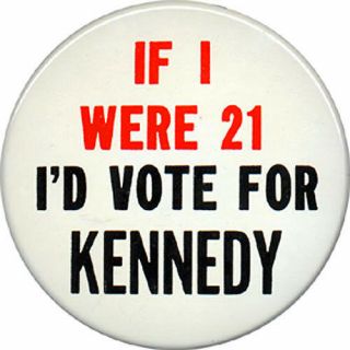 1960 John F.  Kennedy If I Were 21 I 
