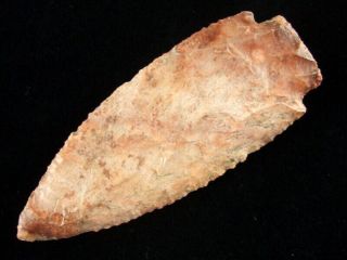 Fine Authentic 4 Inch Tennessee Benton Point With Indian Arrowheads