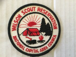 Wilson Scout Reservation National Capital Area Council Older Camp Patch M