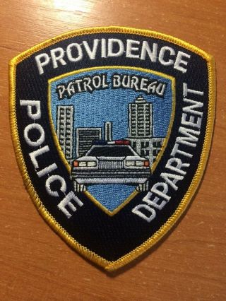 Patch Police Providence Patrol Bureau - Rhode Island Ri State