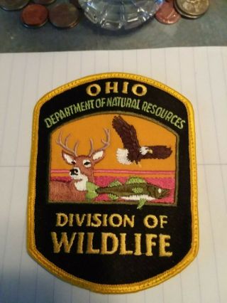 Ohio Department Natural Resorces Division Of Wildlife Police Patch
