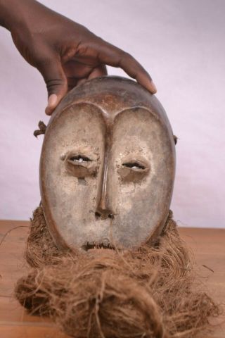African Tribal Art,  Lega Dance Mask From Democratic Repablic Of Congo.