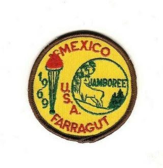 Boy Scout Trader Bill Patch 1969 National Jamboree Mexico