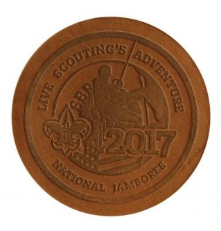 2017 National Jamboree Leather Patch :: Official Boy Scout Patch ::,