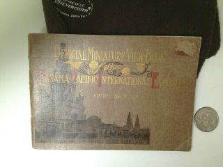 1915 Ppie Panama Pacific International Exposition View Book - San Francisco Fair