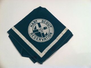 Boy Scout Philadelphia Council Camp Hart Silkscreen Neckerchief