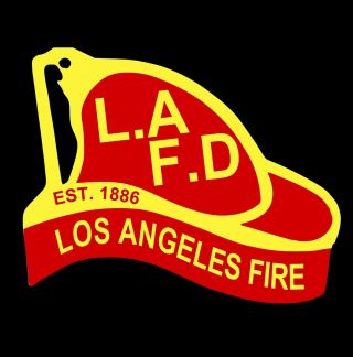 Lafd Helmet,  Los Angeles Fire Department Sticker