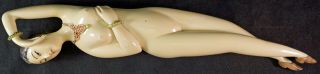 Asian Doctors Doll Nude Lady Chinese Medicine Figurine Carved Resin Or Plastic