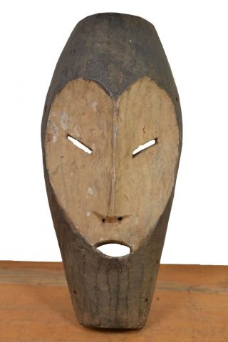 African Tribal Art Lega Mask From Drc.