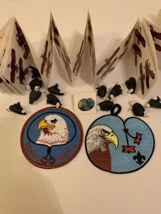 Wood Badge Eagle Patrol,  Bsa,  Boy Scouts,  Patch,  Pin,  Stickers