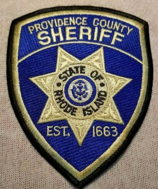 Ri Providence County Rhode Island Sheriff Patch
