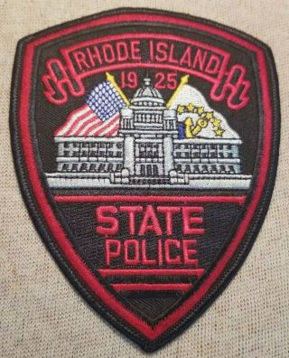 Ri Rhode Island State Police Patch