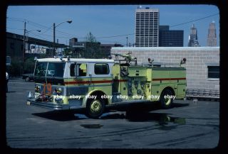 Newark Nj E19 1974 Ward La France Ambassador Pumper Fire Apparatus Slide