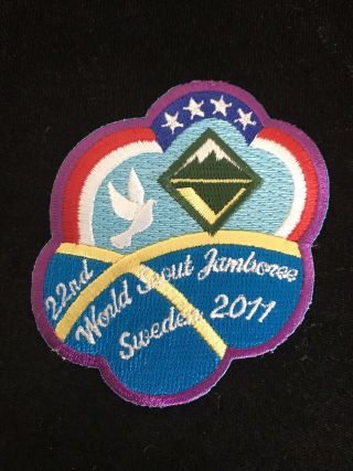 22nd World Scout Jamboree 2011 Sweden Venturing Bsa Contingent Patch