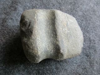 Native American Stone Axe Head,  American Indian Carved Stone Axe,  Day H - 187