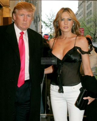 Donald And Melania Trump - 8x10 Photo (mw005)