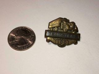 Vintage Teamsters Local 100 Cincinnati Ohio Service Pin Cool Collectible